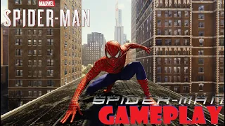 Marvel’s Spider-Man PS4 - Tobey Maguire/Raimi/Webbed Suit Free Roam Gameplay