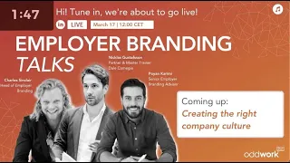 Employer Branding Talks | Creating the right company culture