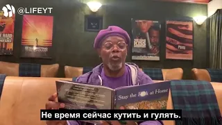 "Сидите,бл*дь,дома": Сэмюэл Л. Джексон прочитал сказку о том, как важно соблюдать режим самоизоляции