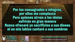 Exaltando Al ETERNO Salmos Cantados 1-23 Tehilim,Mizmor,Cantos,Shirim