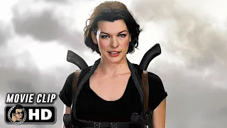 RESIDENT EVIL AFTERLIFE Clip - "Dangerous Landing" (2010) Milla Jovovich