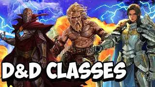 Every D&D Class EXPLAINED In 60 Seconds