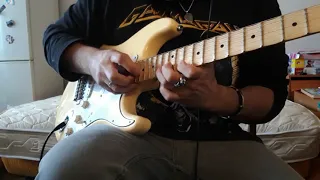 Shredding with Malmsteen strat DiMarzio DP217