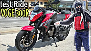 Test Ride VOGE 300R  roadster مخير بتمن مناسب