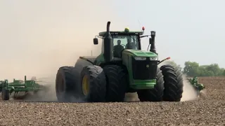 Me Driving The John Deere 9620R and 2230FH Field Cultivator