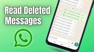 How To Read DELETED WhatsApp Messages ¬ 2023 #shorts