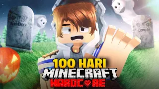 100 Hari Minecraft Hardcore di DALAM KUBURAN