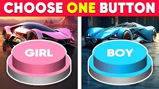 Choose One Button! 🤩 GIRL or BOY Futuristic Edition ❤️💙 Daily Quiz