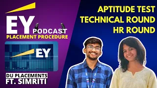 How to crack placement at EY? EY GDS Interview Preparation| How to get job at EY| Ft. Simriti