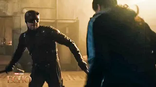 Echo vs Daredevil MCU, Fight Scene | ECHO 2024