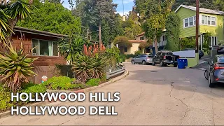Driving Hollywood Hills, Hollywood Dell