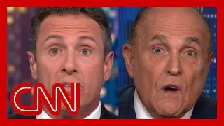 Chris Cuomo clashes with Rudy Giuliani over Ukraine