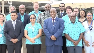 Fiji's Attorney-General delivers his remarks at the T.I Pacific Regional Panel event