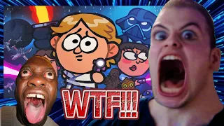 HE PULLED OUT HIS WHAT!!? The Ultimate "Star Wars: A New Hope" Recap Cartoon REACTION!!!