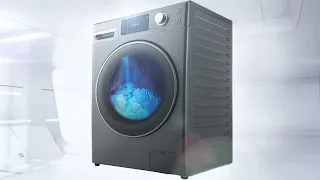 Panasonic CARE+ Hygiene Expert Front Load Washer - Bacteria Elimination with Blue Ag+