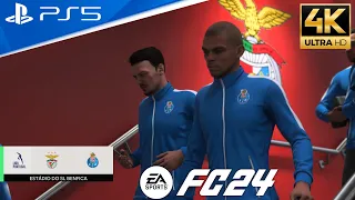 FC 24 | SL Benfica vs FC Porto | Liga Portugal 2023/24 Matchday 7 - Full Match | PS5™ [4K HDR]