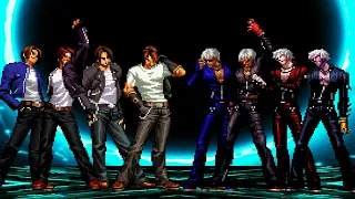 [KOF Mugen] Kyo Kusanagi Team vs K' Team