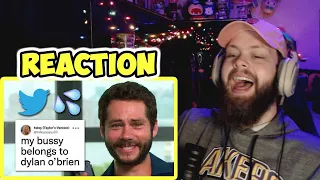 Dylan O'Brien Reads Thirst Tweets (REACTION!!!)