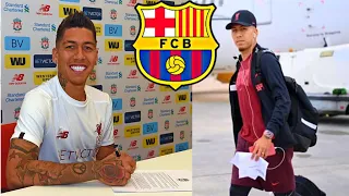 FIRMINO AU BARCA CONTRE MEMPHIS DEPAY À LIVERPOOL