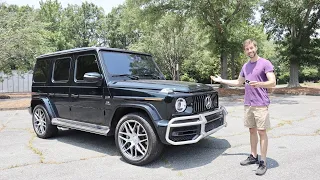 NEW Mercedes Benz AMG G63: POV Start Up, Test Drive, Walkaround and Review