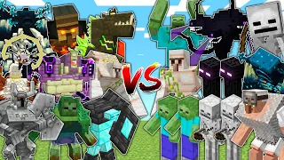 OP BOSSES vs MINECRAFT in Mob Battle