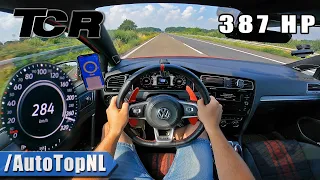 387HP VW Golf GTI TCR | TOP SPEED on AUTOBAHN [NO SPEED LIMIT] by AutoTopNL