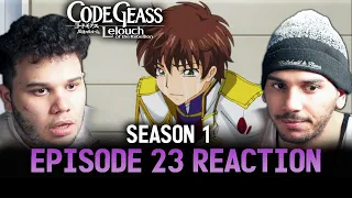 Code Geass Episode 23 REACTION | At Least with Sorrow