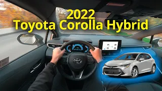 POV Drive and Walk-Around the new 2022 Toyota Corolla 1.8 Hybrid [4K]