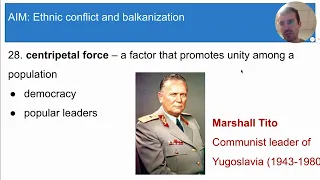 #9 Ethnic conflict and balkanization