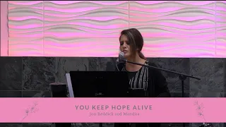 YOU KEEP HOPE ALIVE - JON REDDICK - MANDISA - Cover by Jennifer Lang