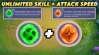 TOP GLOBAL COMBO.!! ELEMENTALIST + FORSAKEN LIGHT.!! MAGIC CHESS MOBILE LEGENDS