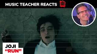 Music Teacher REACTS TO Joji "Run" | MUSIC SHED EP 149