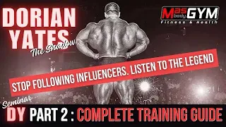 Exclusive Dorian Yates HIT In-Depth Training Guide Part 2 - Bodybuilding Exposed.
