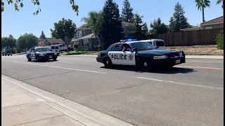 2023 Menlo Park/Ripon Police Emergency Vehicle Parade