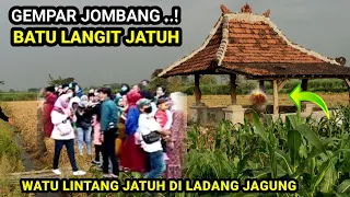 Gempar Jawa Timur! Fenomena alam langka batu langit jatuh menerangi bumi Jombang