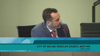 City Council Regular Meeting April 8, 2024