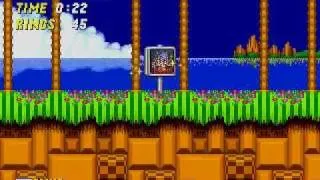 Sonic 2 - Emerald Hill Act 1 in 22 seconds (SB737 First Video)