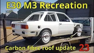 Carbon fibre roof update - E30 M3 Recreation EPP 22