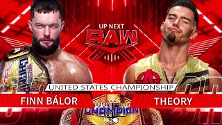 Finn Bálor Vs Theory FULL MATCH - #WWERaw: April 18/2022 (Part 1/2)