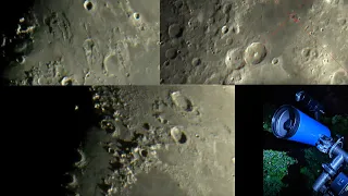 MOON ONLINE Telescope Zoom! Луна в Телескоп. Запись стрима  06.06.2022