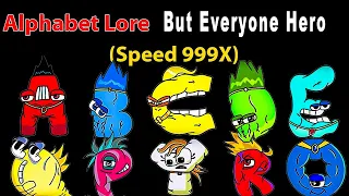 Alphabet Lore But Everyone Evil - Baby - Monster - Super Mario Bros 3 (Speed 999X)