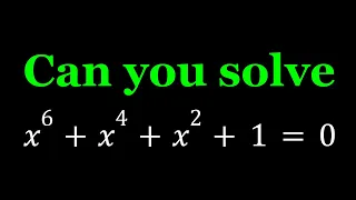 A Nice Polynomial Equation | Math Olympiads