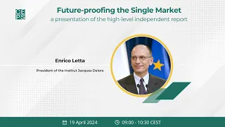 Future-proofing the Single Market: presentation of the high-level independent report by Enrico Letta