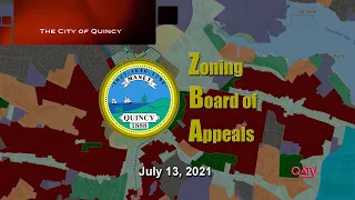 Zoning Board of Appeals: July 13, 2021