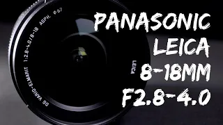 Best wide angle lens for the Panasonic GH5 - Panasonic Leica 8-18mm lens Review