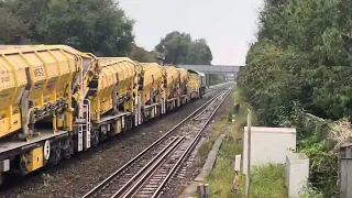 HBOC Engineering train passing Worle.
