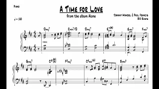 A Time for Love - Bill Evans (Transcription)