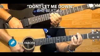 Don't Let Me Down (The Beatles) - COVER GUITAR - Prof. Farofa