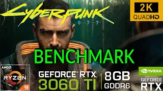 Cyberpunk 2077 | RTX 3060 Ti | Ryzen 9 5900X | Native 1440p | High Settings