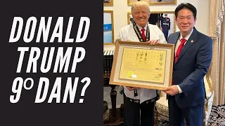 Donald Trump is a 9 Degree Taekwondo Black Belt By Kukkiwon